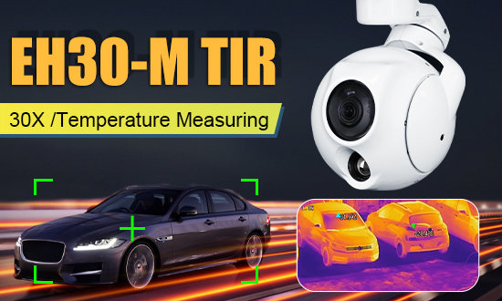 TIR Dual Sensor 30X Optical Zoom Drone Camera