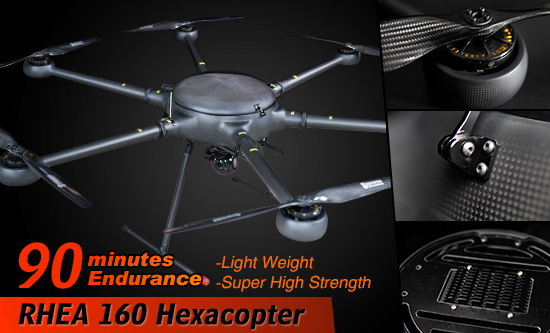 RHEA 160 Hexacopter
