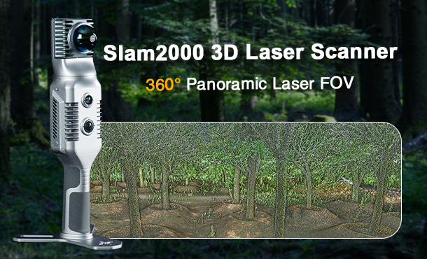 Slam2000 3D Laser Scanner for topographic survey
