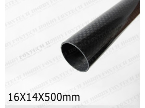 16mm 3k Carbon Fiber Tube