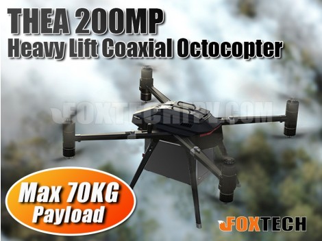 THEA 200MP Heavy Lift Coaxial Octocopter  