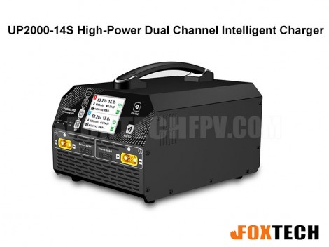 UP2000-14S Dual Channels 6-14S LiPo/LiHV Intelligent Battery Charger