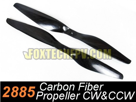 2885 Carbon Fiber Propeller CW&CCW