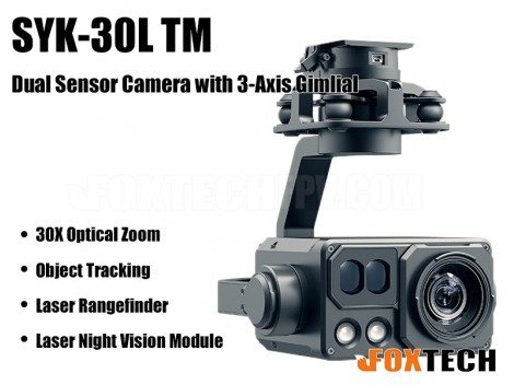 SYK-30L TM Dual Sensor Camera with 3-Axis Gimbal