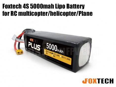 4s 5000mah lipo battery high discharge for RC multicopter helicopter plane