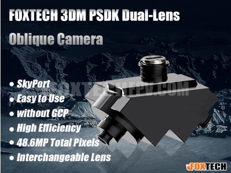 FOXTECH 3DM PSDK Dual-Lens Oblique Camera