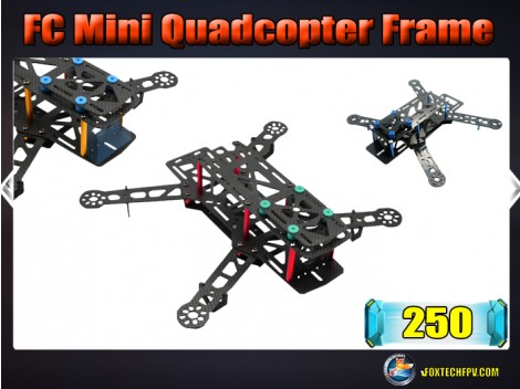 FC 250 Mini Quadcopter FrameCarbon Fiber