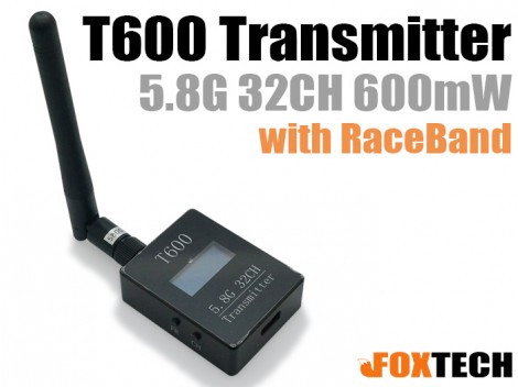T600 5.8G 32CH 600mW Transmitter with RaceBand