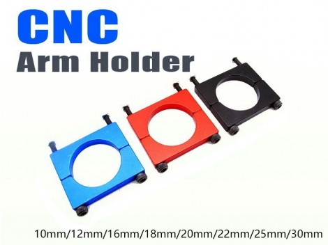 22mm Anodized CNC Arm Holder