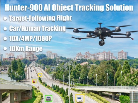 Foxtech Hunter-900 AI Object Tracking Solution