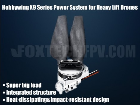 Hobbywing X9 Series Power System for Heavy Lift Drones