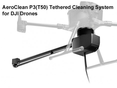 AeroClean P3(T50) Tethered Cleaning System for DJI Matrice 400 Drone