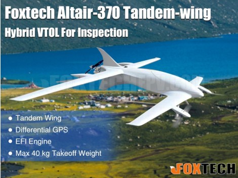 Foxtech Altair-370 Tandem-wing Hybrid VTOL