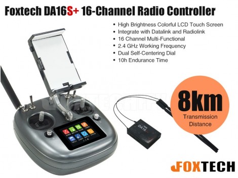Foxtech DA16S+ 16-Channel Radio Controller