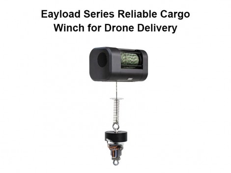 Eayload Series Reliable Cargo Winch for Drone Delivery