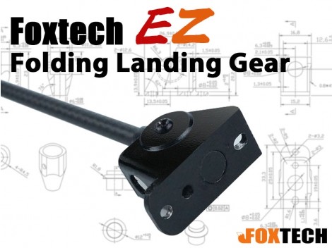 Foxtech EZ Folding Landing Gear(1pc)