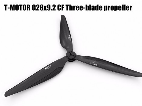  T-MOTOR G28×9.2 CF Three-blade propeller