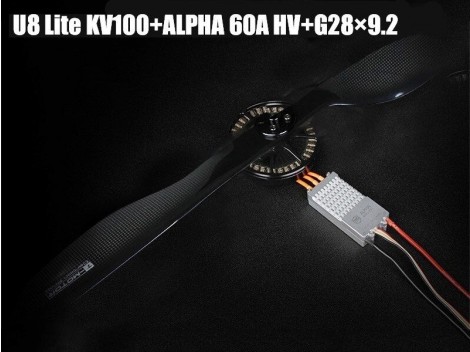 T-MOTOR U8 Lite KV100+ALPHA 60A HV+GL28x9.2