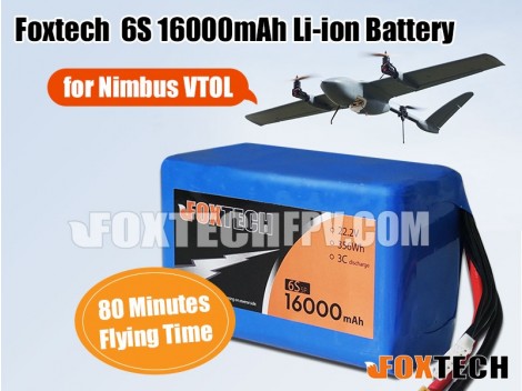 Foxtech  6S 16000mAh Li-ion Battery