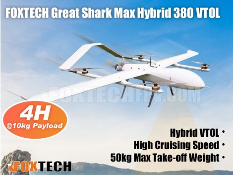 FOXTECH Great Shark Max Hybrid 380 VTOL