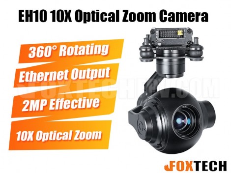 EH10 10X Optical Zoom Camera with 3-axis Gimbal