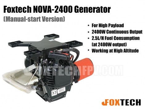 Foxtech NOVA-2400 Generator(Manual-start Version)