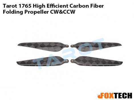 Tarot 1765 Carbon Fiber Folding Propeller CW/CCW(TL2948)