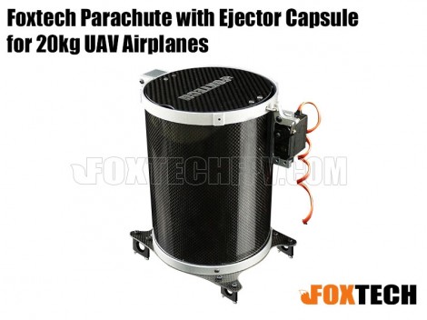 Foxtech Parachute with Ejector Capsule for 20kg UAV Airplanes
