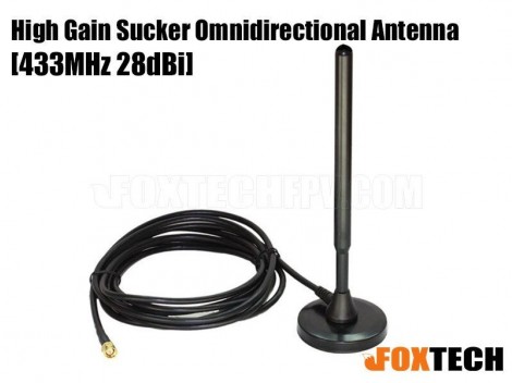 433MHz 28dBi High Gain Sucker Omnidirectional Antenna 