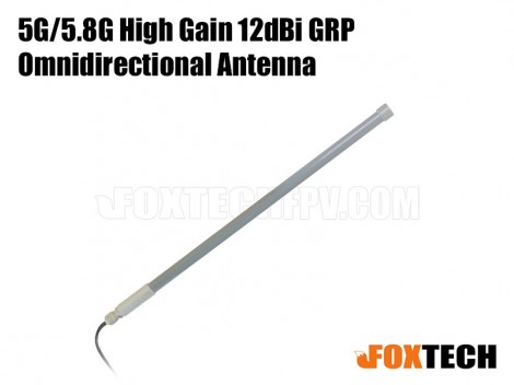 5G/5.8G High Gain 12dBi GRP Omnidirectional Antenna