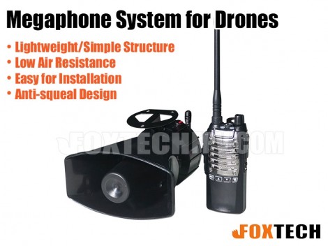 M1 Wireless Megaphone System for Drone