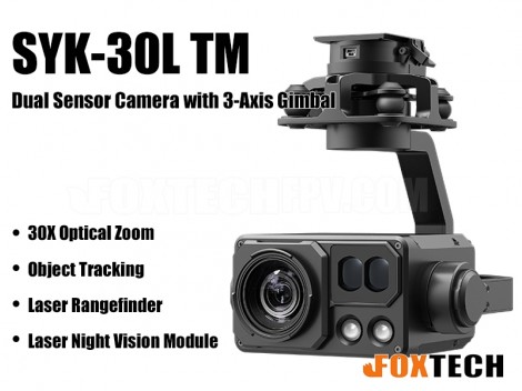 SYK-30L TM Dual Sensor Camera with 3-Axis Gimbal
