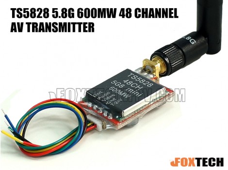 5.8G 600mw 48 Channel AV Transmitter(TS5828)