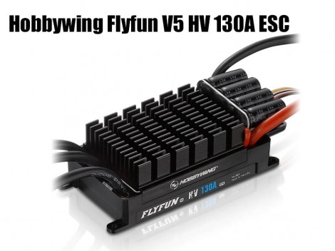 Hobbywing FlyFun HV 130A OPTO V5 ESC