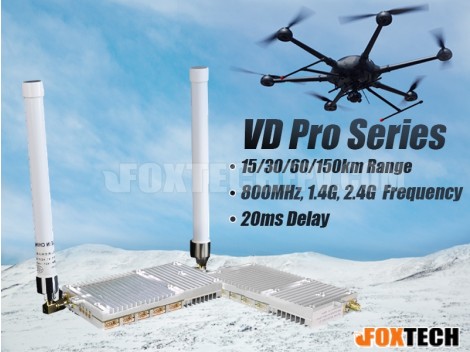 VD Pro 15~150km Video/Data Wireless Transmission System 