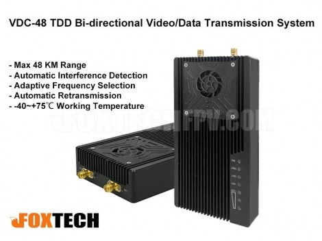 VDC-48 TDD Bi-directional Video/Data Transmission System