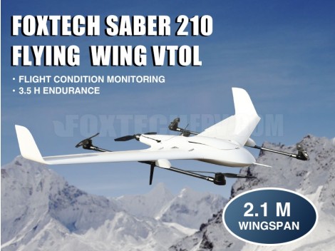 Foxtech Saber 210 Flying Wing VTOL