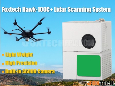 Foxtech Hawk-100C+ Drone Lidar Scanning System
