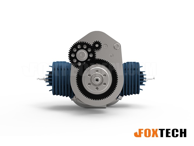 Ep 4gac Gasoline Aviation Piston Engine