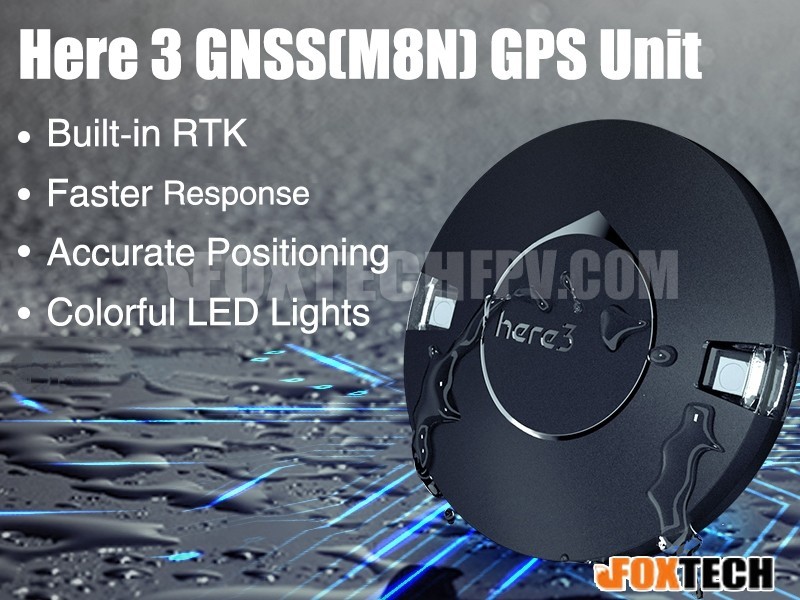 Here 3 GNSS(M8N) faster response high precision GPS Module