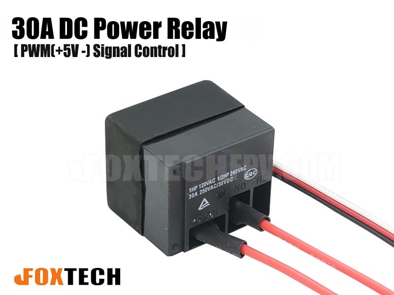 PWM Signal Control Power Relay