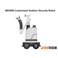 MH3000 Customized Outdoor Security Robot with Flexible Arm and Sensing System