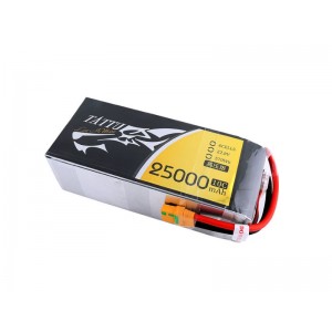 TATTU 22.8V 6S 25000mAh 10C High Voltage Lipo Battery