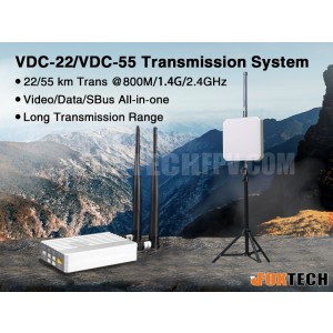 VDC-22/VDC-55 Long-Range Video/Data Transmission System
