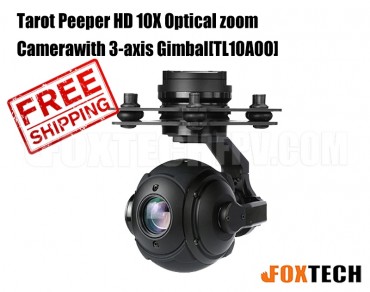 10X Optical Zoom Camera with 3-axis Gimbal(TL10A00)[Free Shipping]