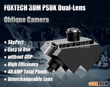 FOXTECH 3DM PSDK Dual-Lens Oblique Camera