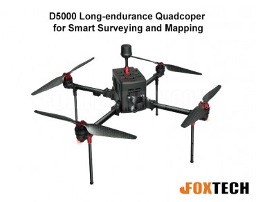 D5000 Long-endurance Quadcoper for Smart Surveying and Mapping