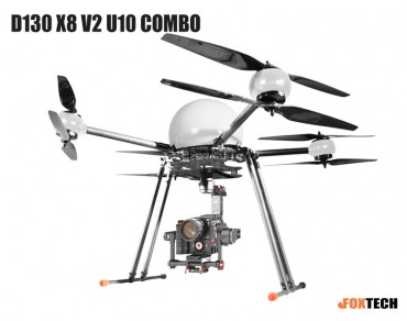 Foxtech D130 X8 V2 U10 Combo
