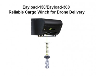 Eayload-150/Eayload-300 Reliable Cargo Winch for Drone Delivery