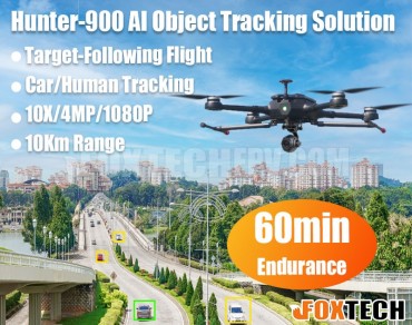 Foxtech Hunter-900 AI Object Tracking Solution